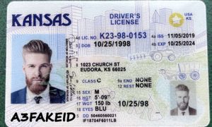 Kansas scannable id