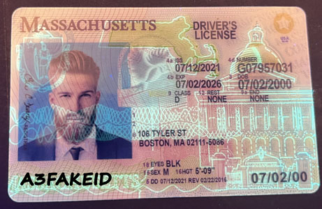 Massachusetts Fake ID