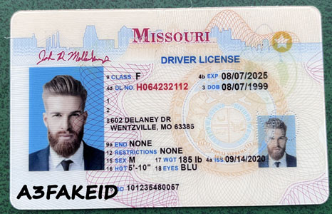 Scannable Fake ID Missouri