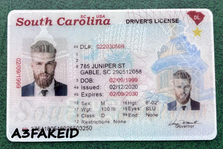 South Carolina Fake ID