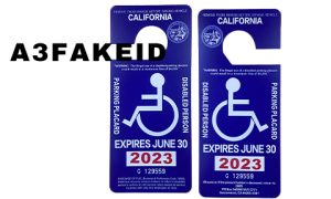 Fake disable parketing Permit